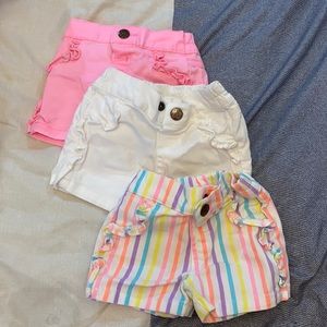Pink, White & striped rainbow 0-3M